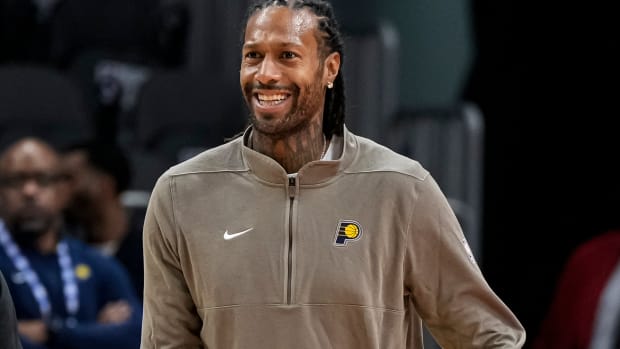 Indiana Pacers forward James Johnson